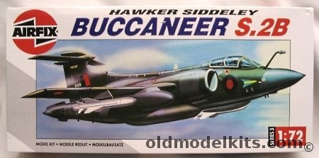 Airfix 1/72 Hawker Siddeley Buccaneer S.2B - RAF 208 Sq Lossiemouth 1988 or 12th Sq Lossiemouth 1985, 03055 plastic model kit